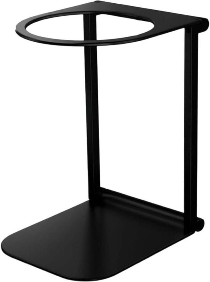 Koffiemachine standaard Metalen beugel Outdoor koffie Opvouwbaar ontwerp 64 en 67 cm Zwart zilver