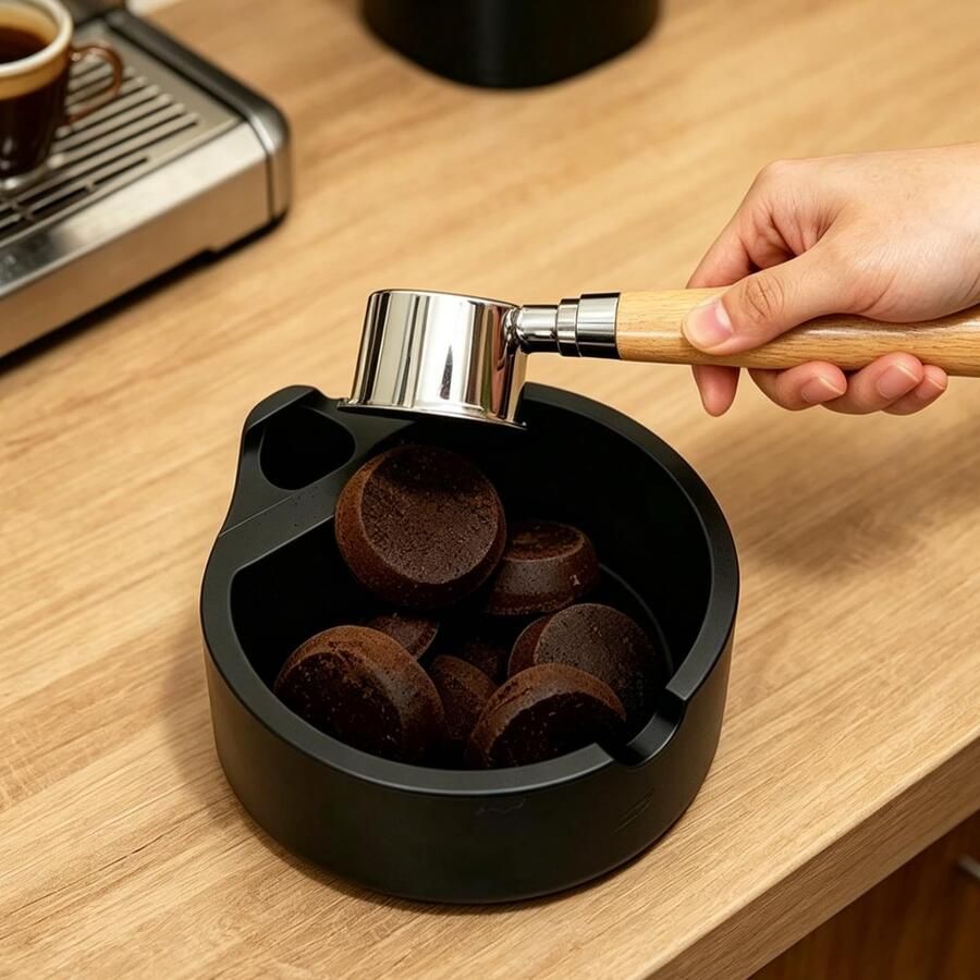 Koffiemat en Afklopbak Set Antislip Siliconen voor Espressomachine