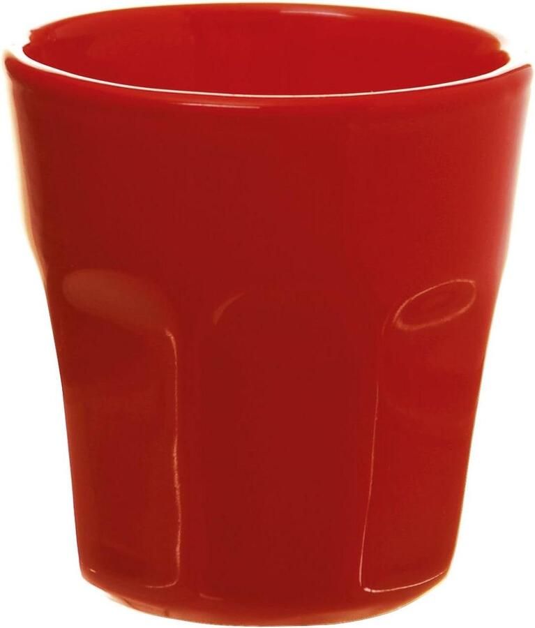 Koffiemok Espresso kopje Koffie drinken Vaatwasmachinebestendig 80 ml Rood