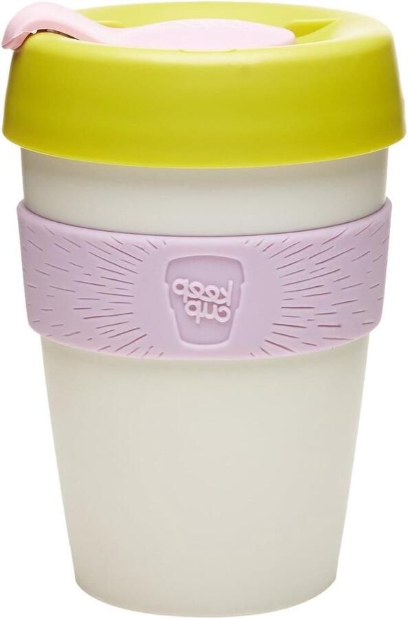 Koffiemok To Go Milieuvriendelijke Mok Duurzaam Koffie Drinken Lekvrij Ontwerp 340 ml Blauw