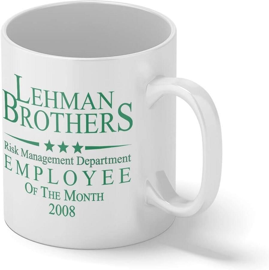 Koffiemok voor Medewerker Risicomanagement 2009 Wit Kantoorartikel