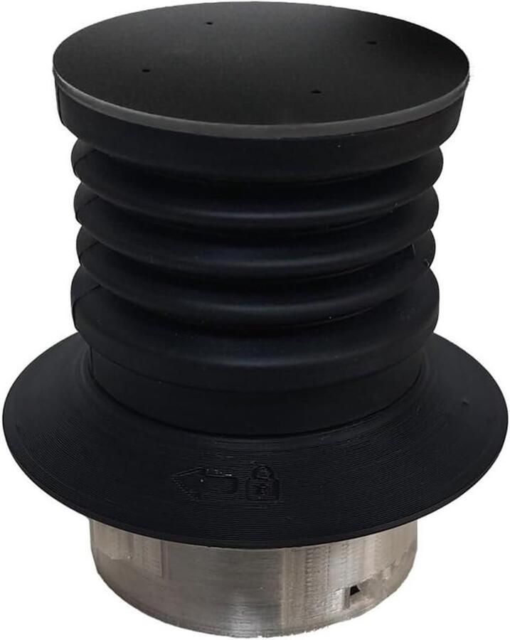 Koffiemolen Accessoire Reinigingsgereedschap Koffie Zetten Efficiënte Dosis Controle 12 x 8 x 8 cm Zwart