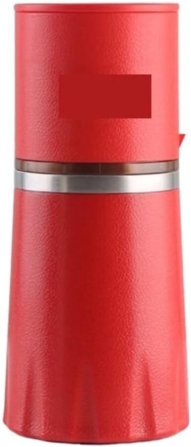 Koffiemolen Bonenmaler Handmatig Verse Koffie Zetten Ergonomisch Antislip Ontwerp Compact Lichtgewicht Rood