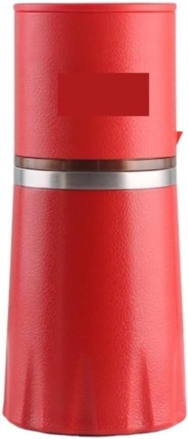 Koffiemolen Bonenmaler Handmatig Verse Koffie Zetten Ergonomisch Antislip Ontwerp Compact Lichtgewicht Rood