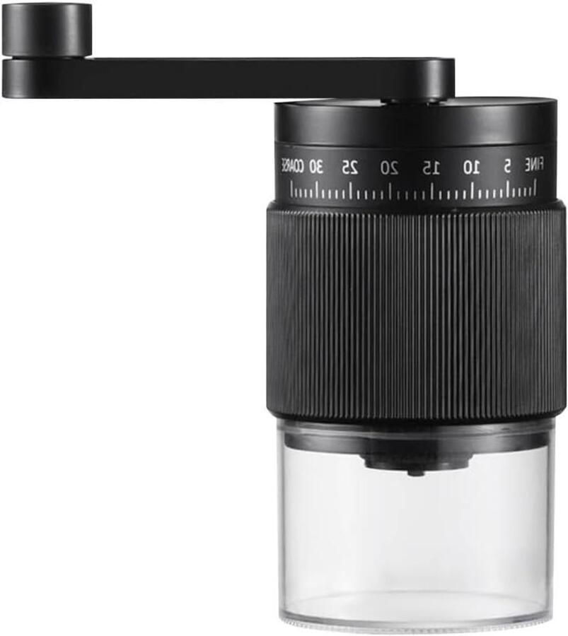Koffiemolen Bonenmaler Verse Koffie Keramische Maalschijven 18 cm Zilver