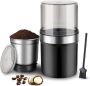 Koffiemolen Elektrisch Koffiebonen Malen Coffee Grinder Kruidenmolen Koffiemaler Bonenmaler - Thumbnail 1