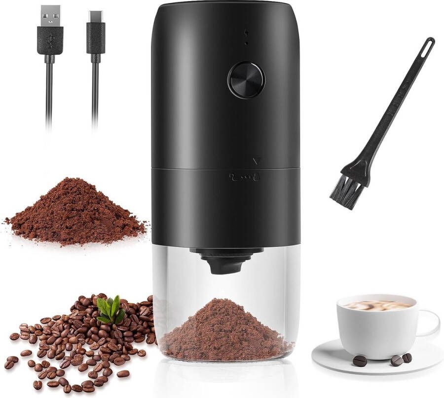 Koffiemolen Elektrisch Koffiebonen Malen Coffee Grinder Kruidenmolen Koffiemaler Bonenmaler