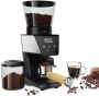 Koffiemolen Elektrische 220V Burr Grinder met 30 Maalstanden Conische Maalschijven Instelbare Maalgraad voor Espresso & Filterkoffie LCD Display 90g+ Bonenreservoir LCD-Scherm met Timer - Thumbnail 1