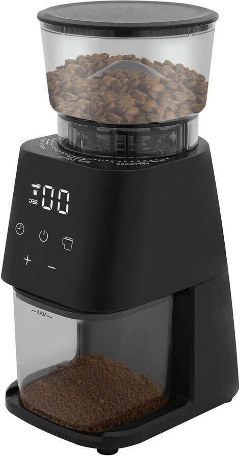 Koffiemolen elektrische koffiemolen met 30 maalinstellingen 150 W koffiemolen voor espresso druppelkoffie en French Press