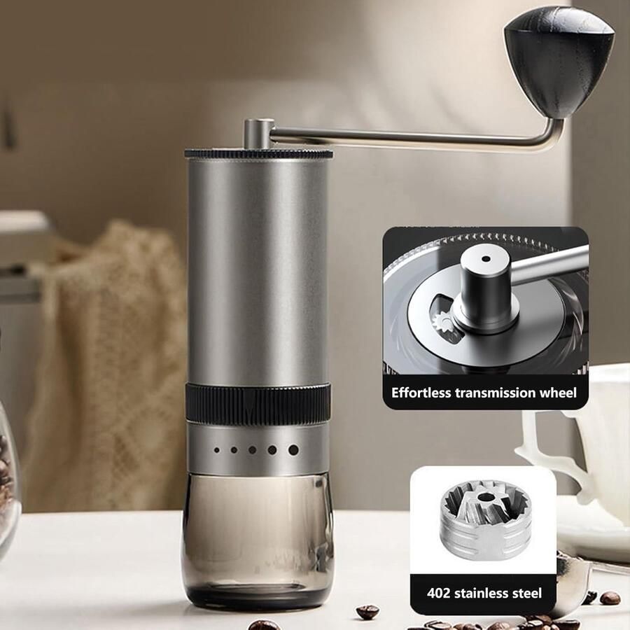 Koffiemolen Handmatig Koffiebonen Slijper Verse Koffie Maken Verstelbare Maalgraad Grote Capaciteit Meerdere Kleuren