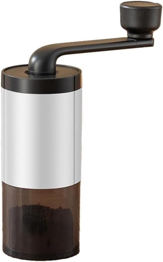 Koffiemolen Handmatig Koffiebonenmaler Verse Koffie Compact Ontwerp 300 Gram Wit
