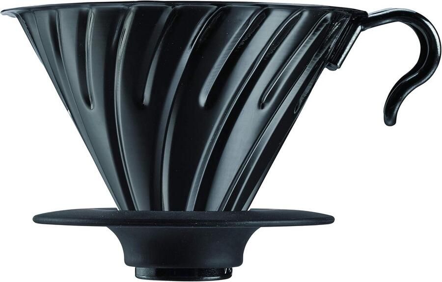 Koffiemolen Handmatig Koffiezetapparaat Accessoire Verse Koffie Maken Snel en Eenvoudig 25 cm Hoog Zwart