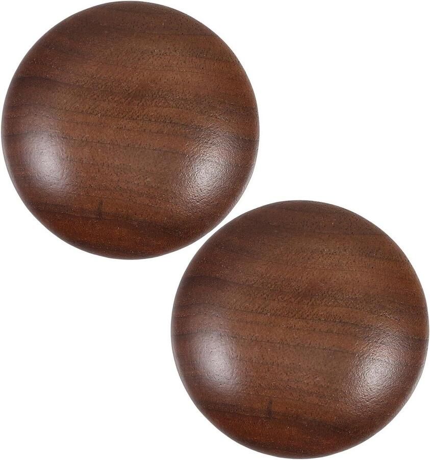 Koffiemolen Handvat Vervangende Knop Verse Koffie Ergonomische Grip 2 Stuks Houtkleur