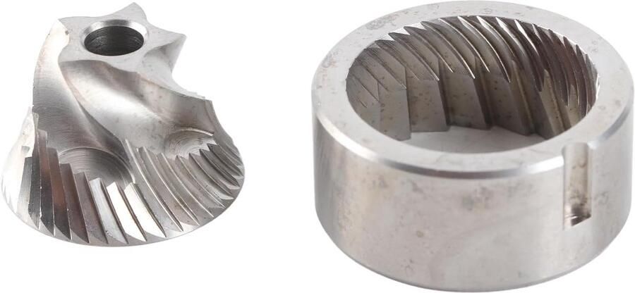 Koffiemolen Kernset Maalschijf Onderdeel Consistente Maling Puntige Snijfunctie 38x17 mm Zilverkleurig - Foto 1