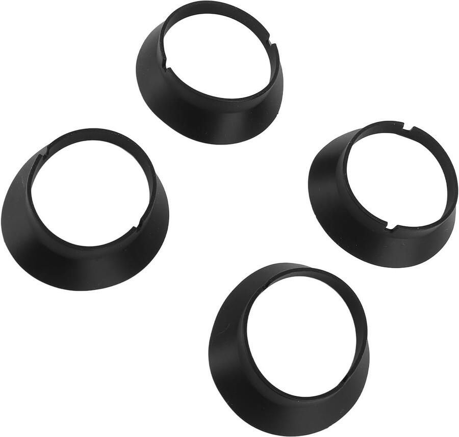 Koffiemolen Pakking Afdichtringen Set Koffie Malen Nauwkeurige Pasvorm 4 Stuks Zwart