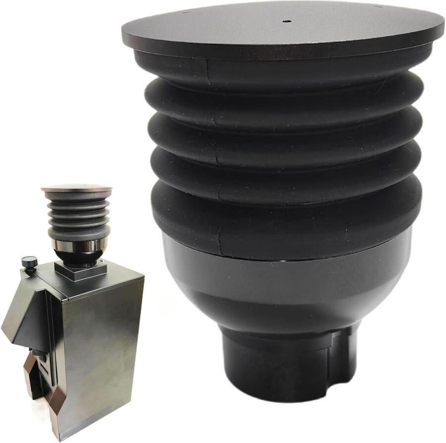 Koffiemolen Reiniger Balg Poetsapparaat Hygiënisch Werken Universele Compatibiliteit 84 x 105 mm Zwart