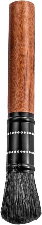 Koffiemolenborstel Espressomachineborstel Reiniger Koffiemachine Reinigen Flexibele Nylon Kop 184 cm Hout