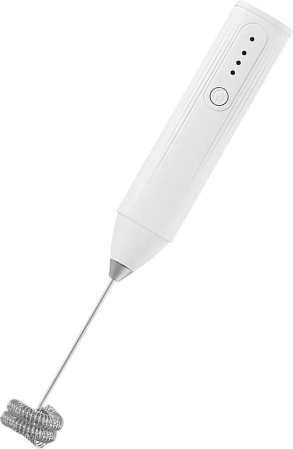 Melkopschuimer Drankmixer Koffie Maken 3 Snelheden 22 cm Wit