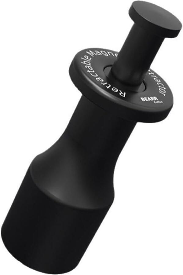 Koffiepuck Hulpmiddel Espresso Accessoire Gemakkelijk Puck Verwijderen Verstelbaar Magnetisme 10 x 4 x 4 cm Zwart