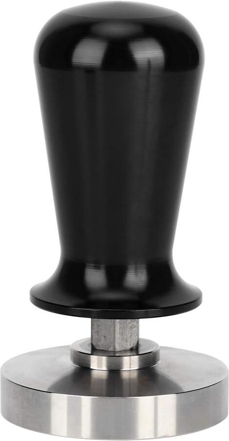 Koffiestamper Espresso Pers Gelijkmatige Druk Ergonomische Greep 575 mm Basis Zwart