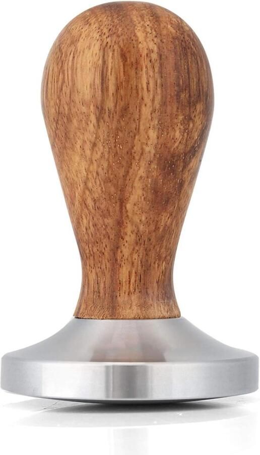 Koffiestamper Espresso Press Espresso Bereiden Ergonomisch Houten Handvat 58mm Basis Hout