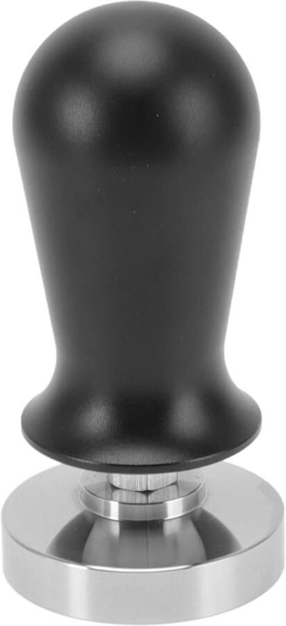 Koffie Tamper Espresso Aanstamper Perfect Koffie Zetten Veerbelast Constante Druk 51 mm Diameter Zilver