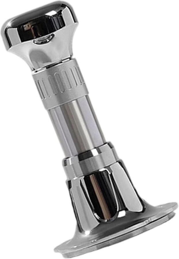 Koffiestamper Espresso Tool Perfect Koffie Constante Druk 58 mm Zwart Zilver