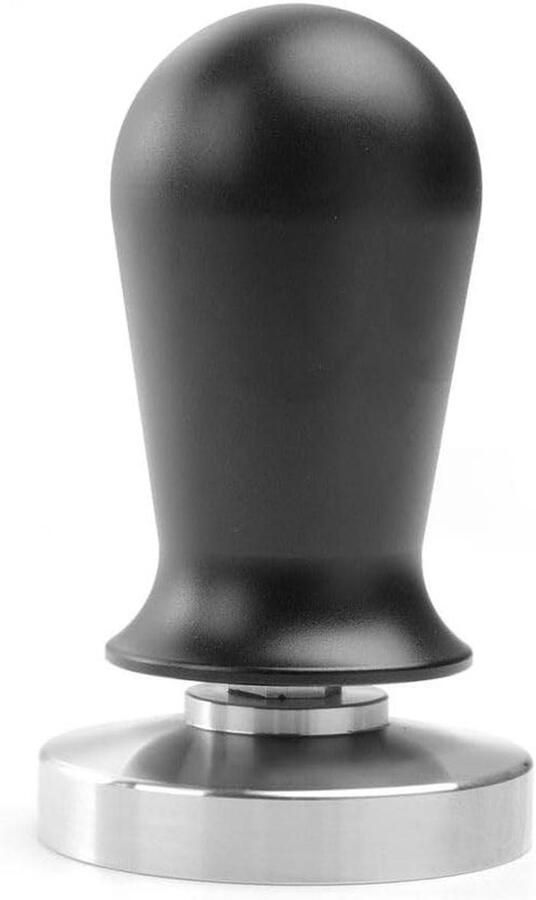 Koffietamper Barista Tool Espresso Bereiden Met Veer Ø58x100mm Zwart