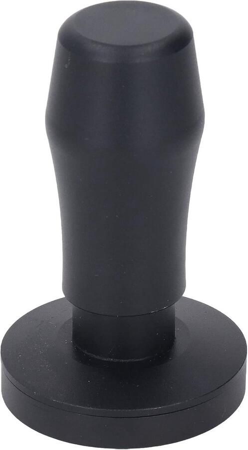 Koffietamper Espresso Sabotage Consistente Druk Gekalibreerde Basis 58mm Plat Zilver