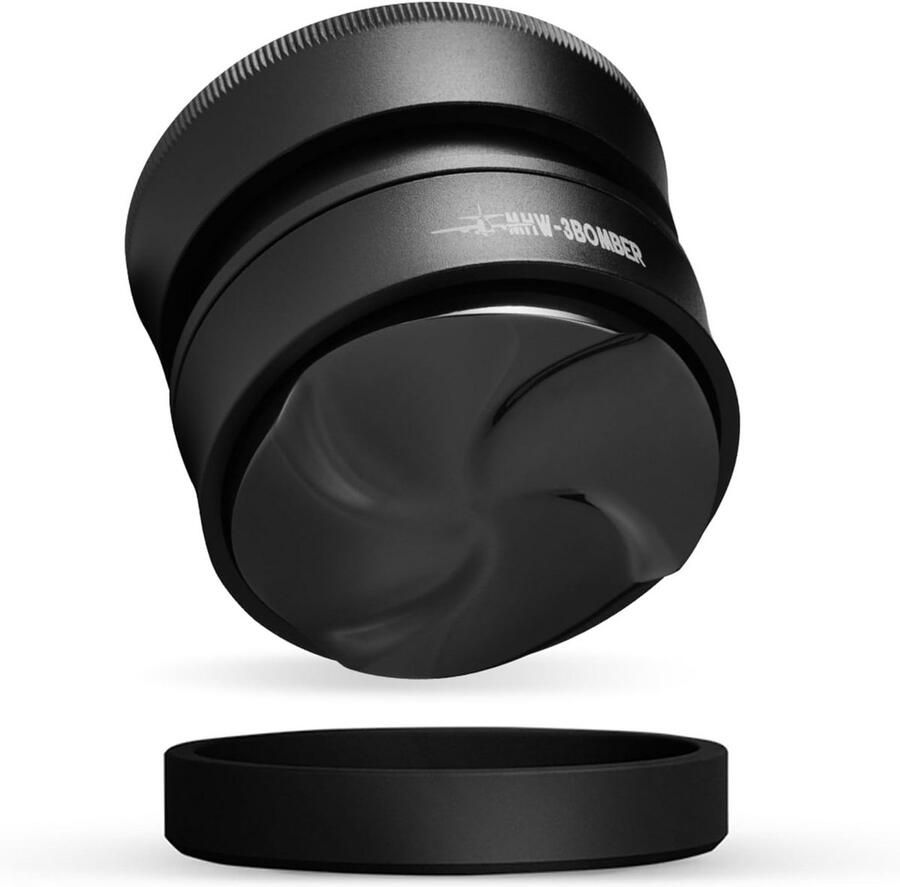 Koffieverdeler Barista Gereedschap Espresso Bereiden Adaptieve Zwaartekracht 585mm Zwart