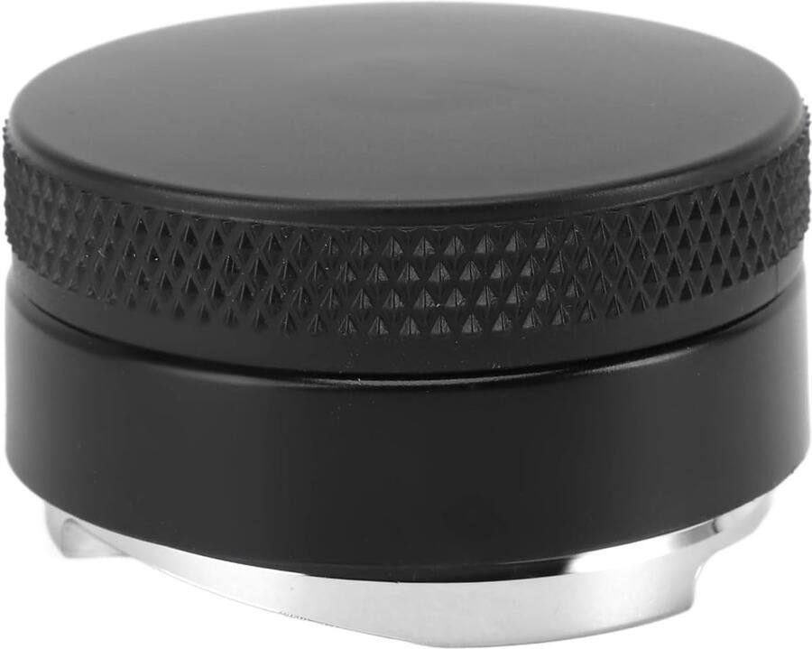 Koffieverdeler Leveler Koffiedistributietool Espresso Bereiding Uniforme Grondlaag 54 mm Zwart