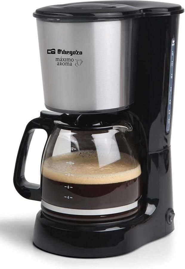 Koffiezetapparaat 15 Kops met Glazen Kan en Druppelstop Krachtige 800W
