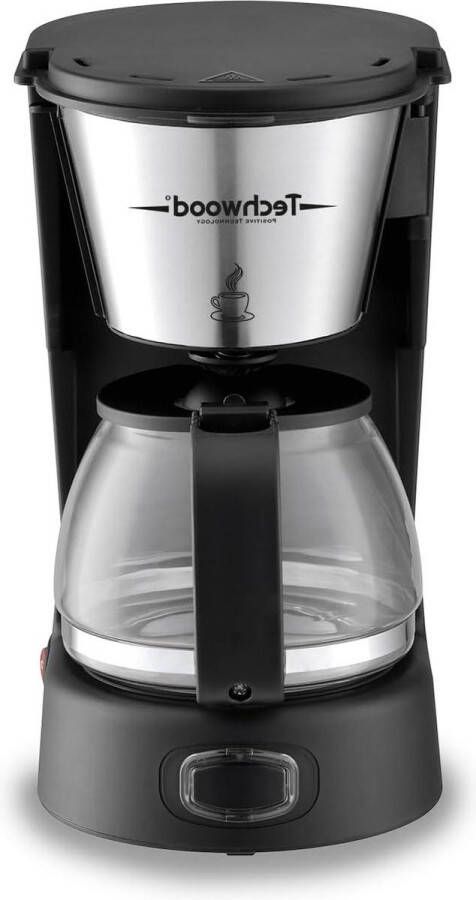 Koffiezetapparaat 6-8 kopjes met druppelstopsysteem inhoud 750 ml zichtbaar waterniveau automatische uitschakeling