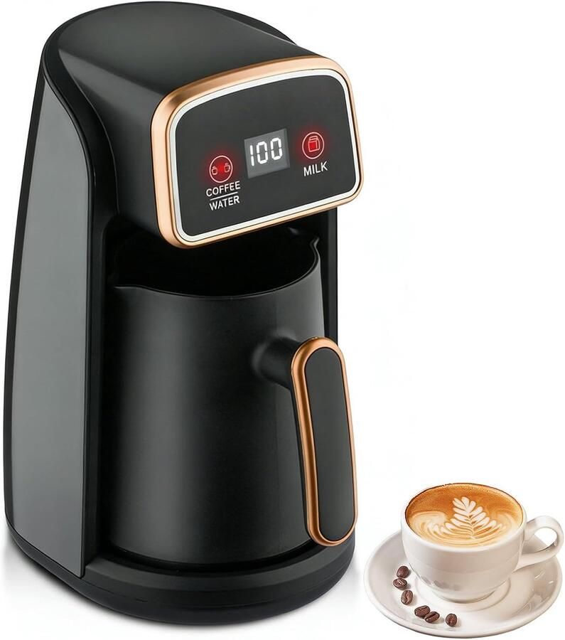 Koffiezetapparaat 600 W koffiepot met dubbel verwarmingssysteem oververhittings en overloopbeveiliging 300 ml capaciteit voor 1-4 kopjes eenvoudige reiniging