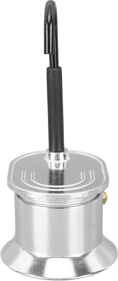 Koffiezetapparaat Aluminium Mokkapot Buis Kamperen Reizen Snel Zetten 90 Sec 17x9x8 cm