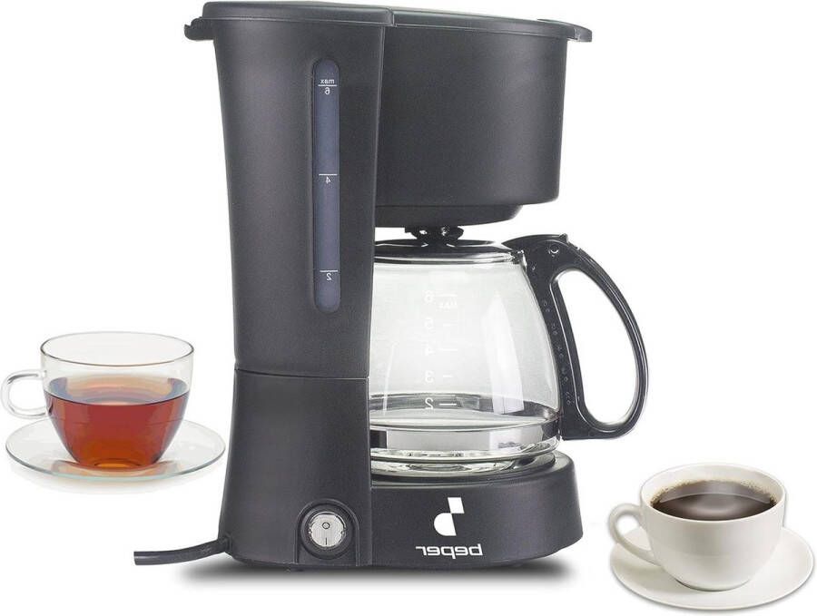 Koffiezetapparaat Americano 600ml W 600 milliliter ABS Zwart
