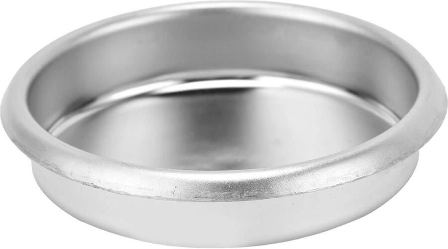 Koffiezetapparaat Backflushmand Blindfilter Inzetstuk Koffie Reinigen Roestvrij Staal 54 mm Zilver