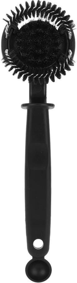 Koffiezetapparaat Borstel Koffiezetapparaat Borstel Met Lepel Tool Set Zwart Koffiezetapparaat Borstel voor Espressomachine Groepskop (51 mm)