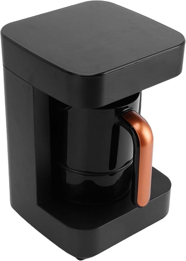 Koffiezetapparaat Espresso Machine Cappuccino Maken Geïntegreerde Melkopschuimer 7 Kops Zwart
