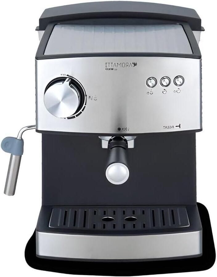 Koffiezetapparaat Espresso machine Koffie Zetten 19 Bar Druk 1.6 Liter Zwart