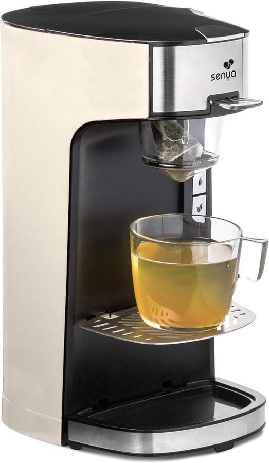 Koffiezetapparaat Espresso Machine Ochtend Ritueel Automatische Reiniging 1.5 Liter Zilver
