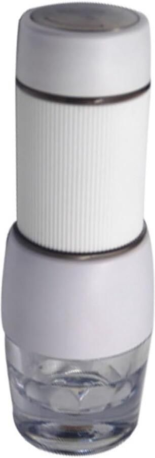 Koffiezetapparaat Espresso Maker Reizen en Kamperen Handmatige Drukextractie 100 ml Wit