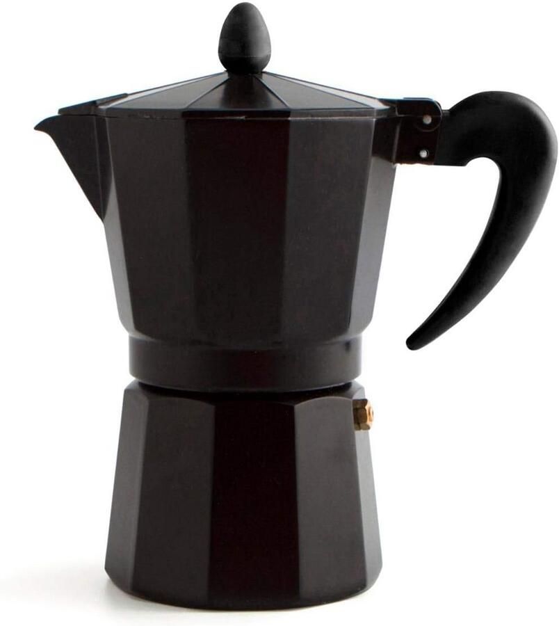 Koffiezetapparaat Espresso maker Zet koffie Geschikt voor inductie 9 kopjes Zwart