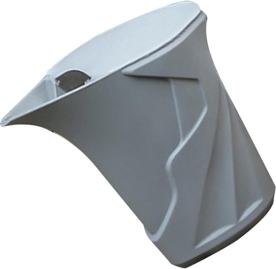 Koffiezetapparaat Espressomachine Mokka Draagbaar Koken Handmatige Zuiger 15.5x15.5x9cm Grijs