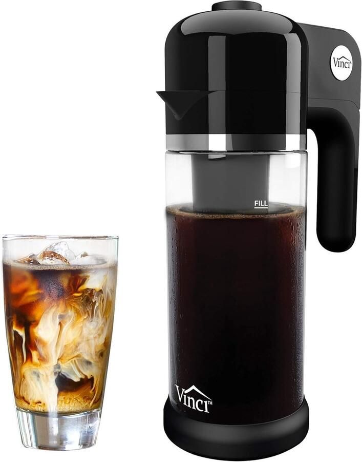Koffiezetapparaat Filterkoffie Machine Ochtendkoffie Maken Automatische Uitschakeling 47 Fluid Ounces Zilver