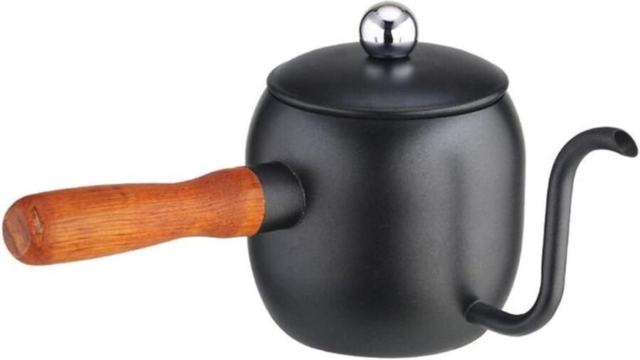 Koffiezetapparaat Filterkoffie maker Verse koffie zetten Roestvrij staal 500 ml Zwart