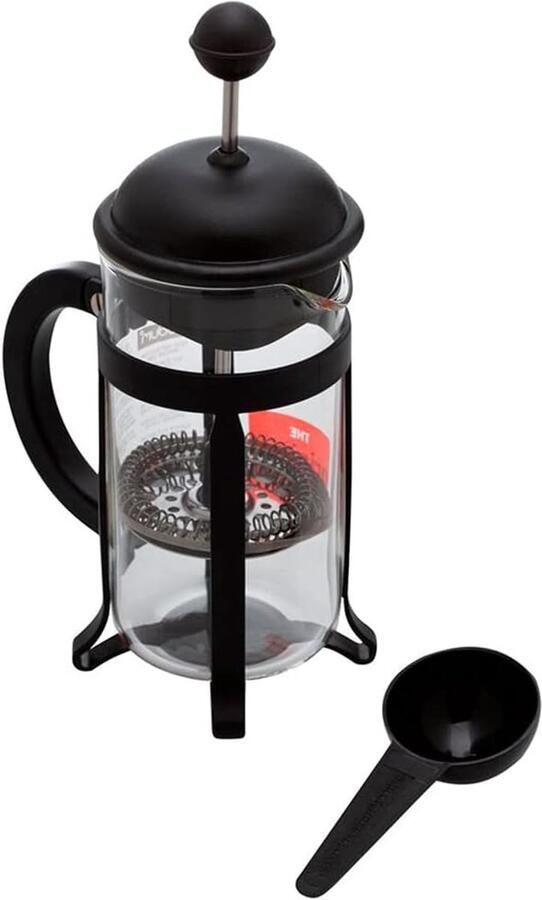 Koffiezetapparaat French Press Koffie Zetten Herbruikbaar Filter 75 x 135 x 189 cm Zwart