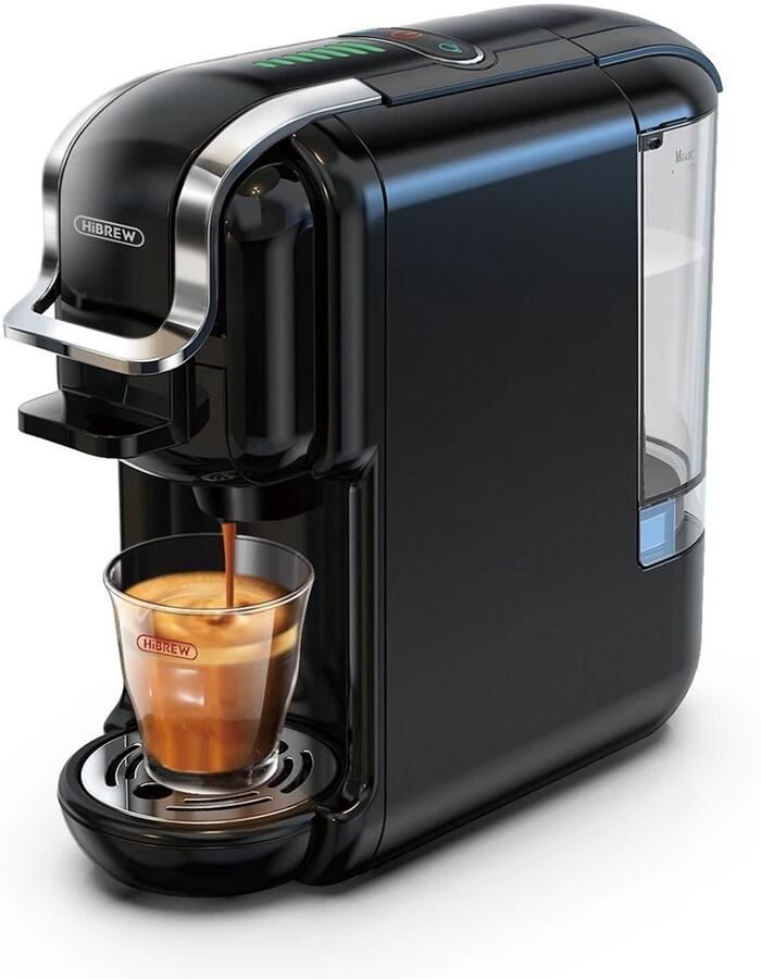 Koffiezetapparaat H2B – 5-in-1 capsulemachine – warm & koud functie – 20 bar druk – compact design – 600 ml watertank – geschikt voor gemalen koffie capsules en pads – snelle opwarming – energiezuinig – gebruiksvriendelijk ontwerp