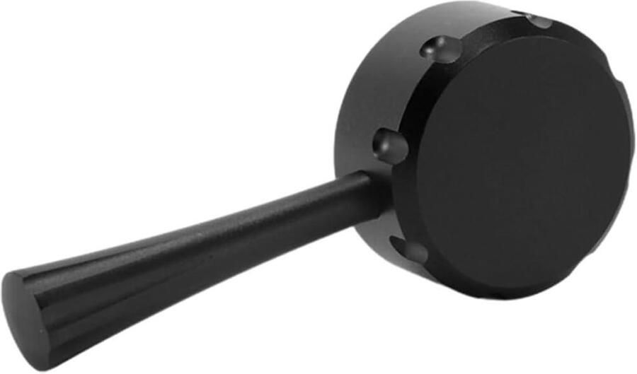 Koffiezetapparaat Hendel Espresso Onderdeel Koffie Bereiden Ergonomisch Ontwerp 28x28mm Zwart