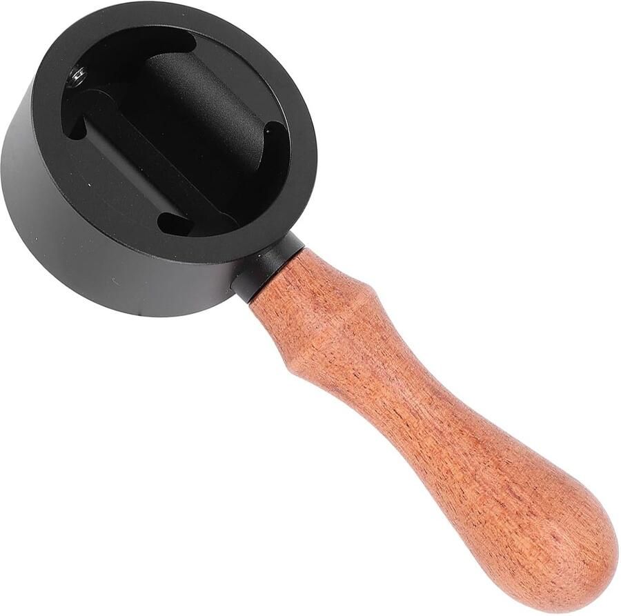 Koffiezetapparaat Hendel Stoomknop Upgrade Koffie Bereiden Massief Hout 12.7x4.88cm Zwart